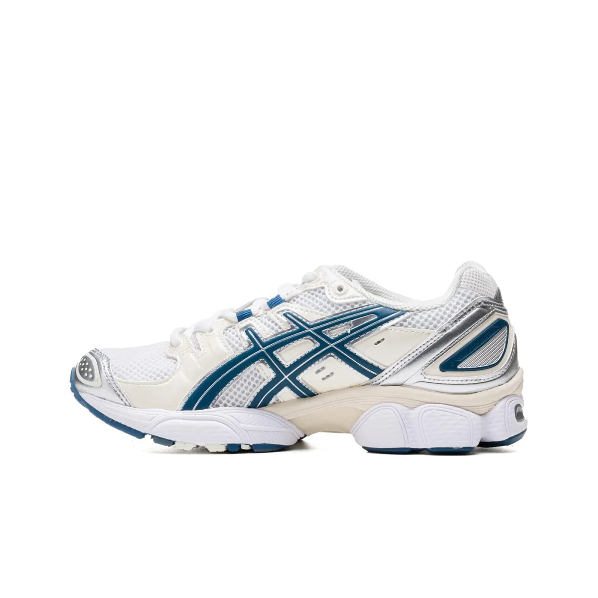Asics Gel-Nimbus 9 White/Light Indigo - Image 3