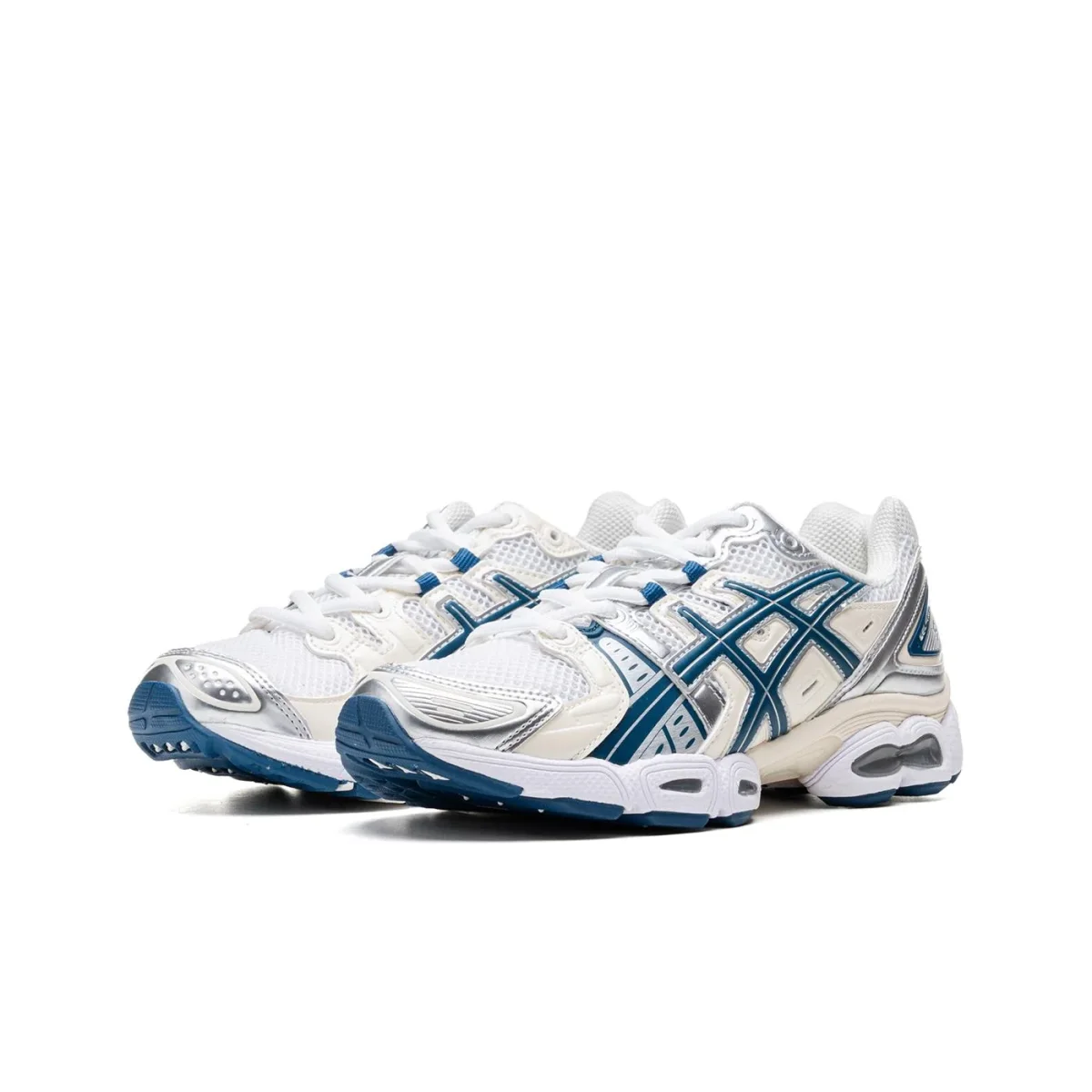 Asics Gel-Nimbus 9 White/Light Indigo - Image 4