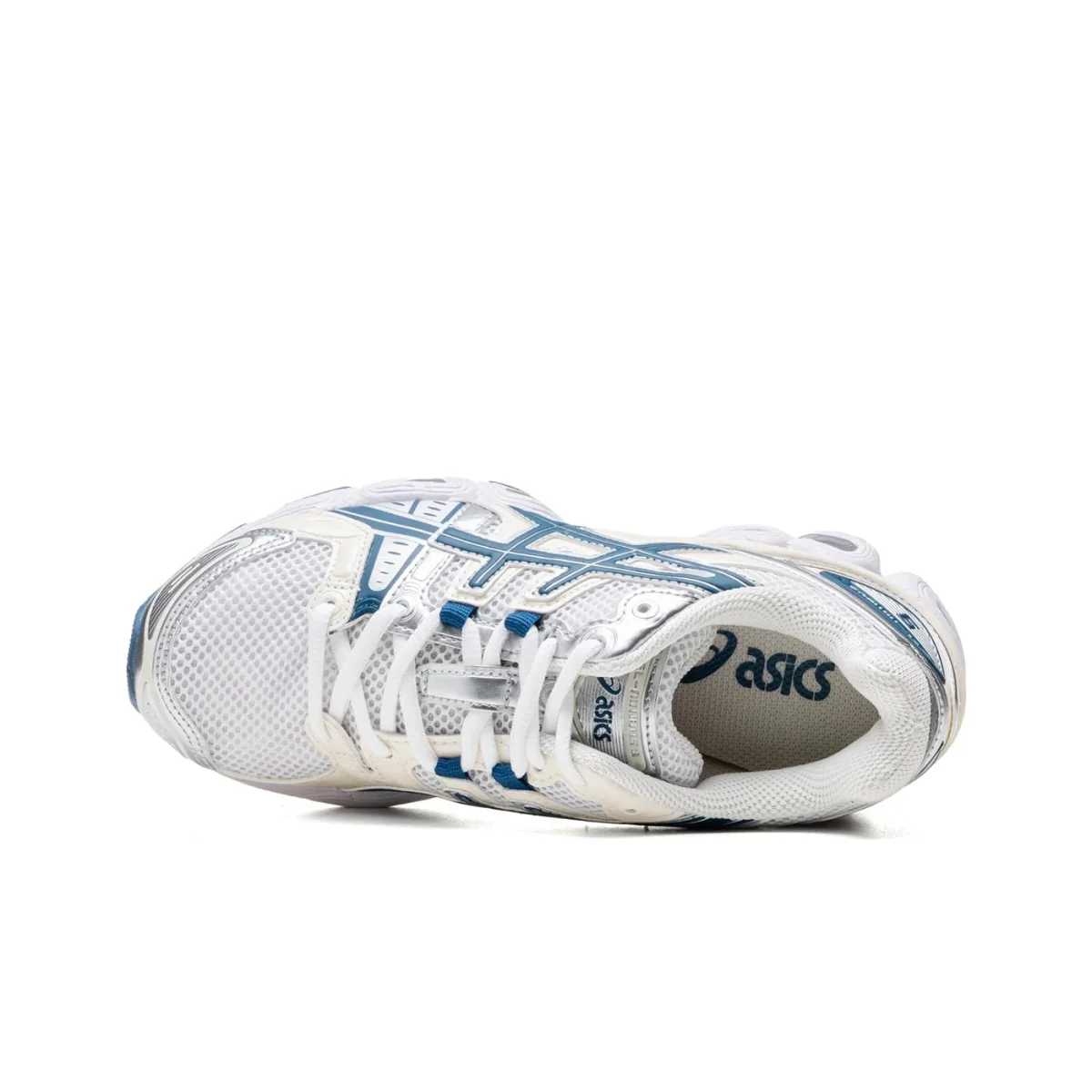 Asics Gel-Nimbus 9 White/Light Indigo - Image 6