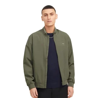 Jack & Jones Brad Bomber Jacket Tea Leaf