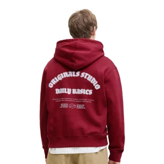 Jack & Jones Meadows Sweat Hood Tibetan Red