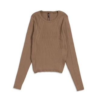 Only Linea L/S Pullover CC Knit Walnut