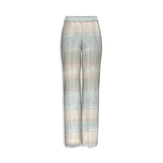 Only Alvira Life MW Glitter Pant Knt Cloud Blue/Cloud Blue