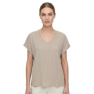 Only Kaylie SS Structure Top Pure Cashmere
