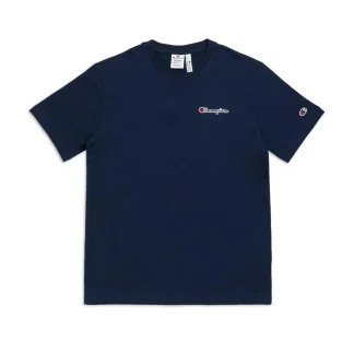 Champion Rochester Small Script Logo T-Shirt Navy