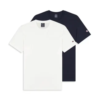 Champion 2Pack Crewneck T-Shirt White/Navy