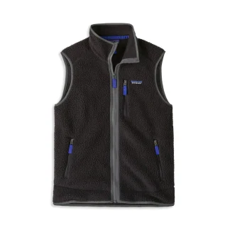 Patagonia Retro Pile Vest Black/Forge Grey