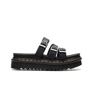 Dr. Martens Blaire Slide Black Hydro Leather