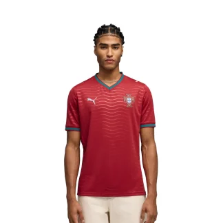 Puma FPF Home Jersey Replica Club Red/Green Lagoon