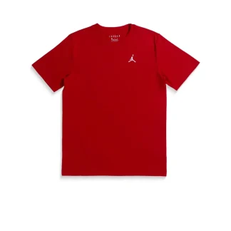 Nike Jordan Boys Jumpman Air Embroidered Tee Gym Red