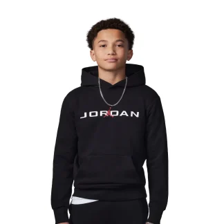Nike Jordan Boys MJ Baseline PO Hoodie Black