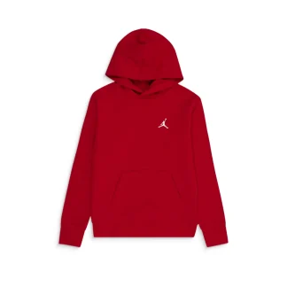 Nike Jordan Boys MJ Brooklyn FT PO Hoodie Gym Red