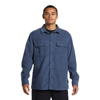 Quiksilver Venture Overshirt Cord Vintage Indigo
