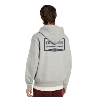 Dickies Bolivar FZ Hoodie Grey Melange