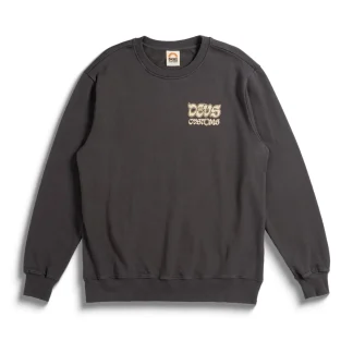 Deus Ex Machina Rinse Wash Crew Anthracite