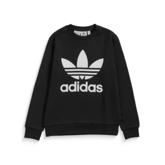 Adidas Originals Trefoil Crew Black/White