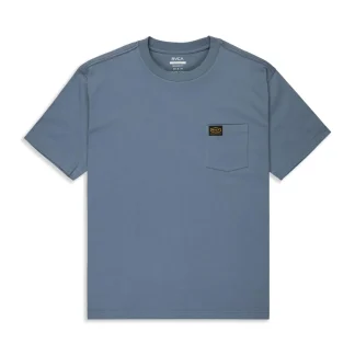 RVCA Americana Pocket T-Shirt Vintage Navy