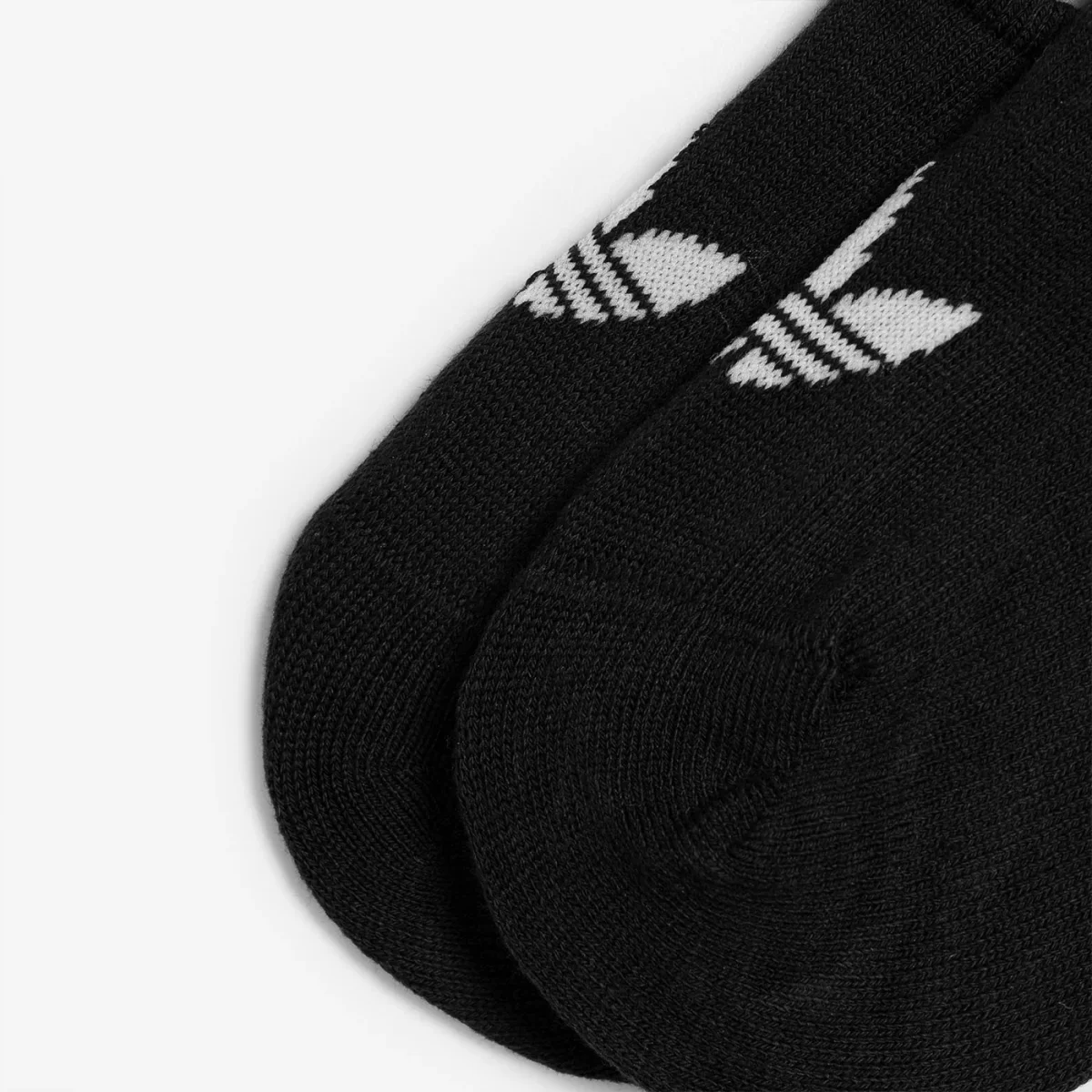 Adidas Low Cut Sock 3p Black - Image 3