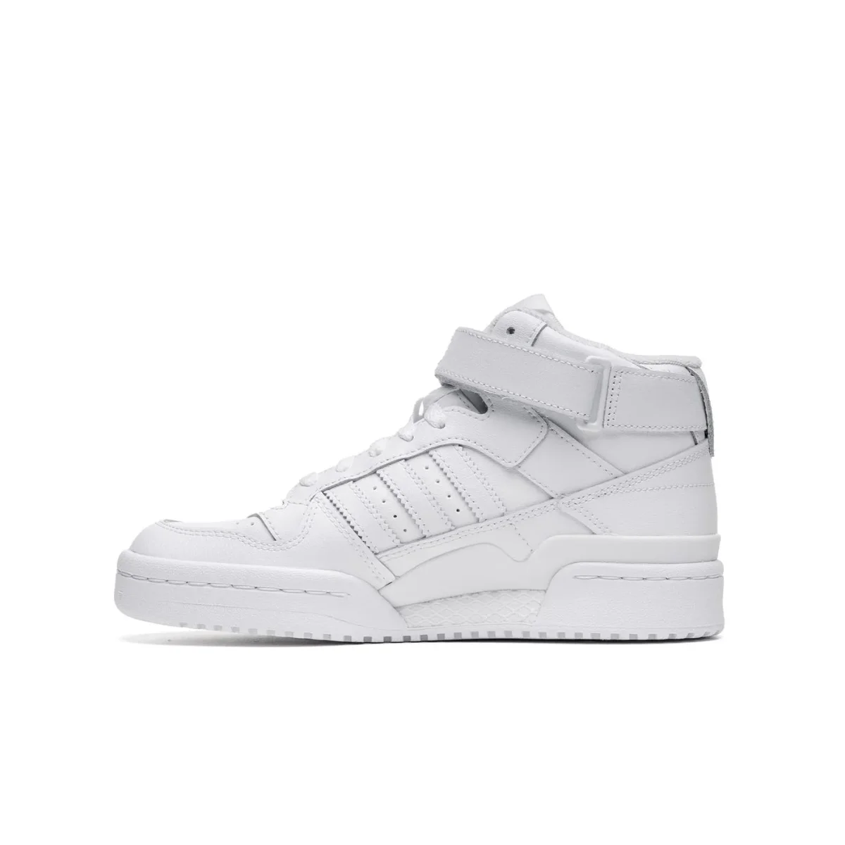 Adidas Originals Forum Mid J Ftwr White/Ftwr White/White - Image 3