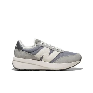 New Balance 370 Concrete/Sea Salt