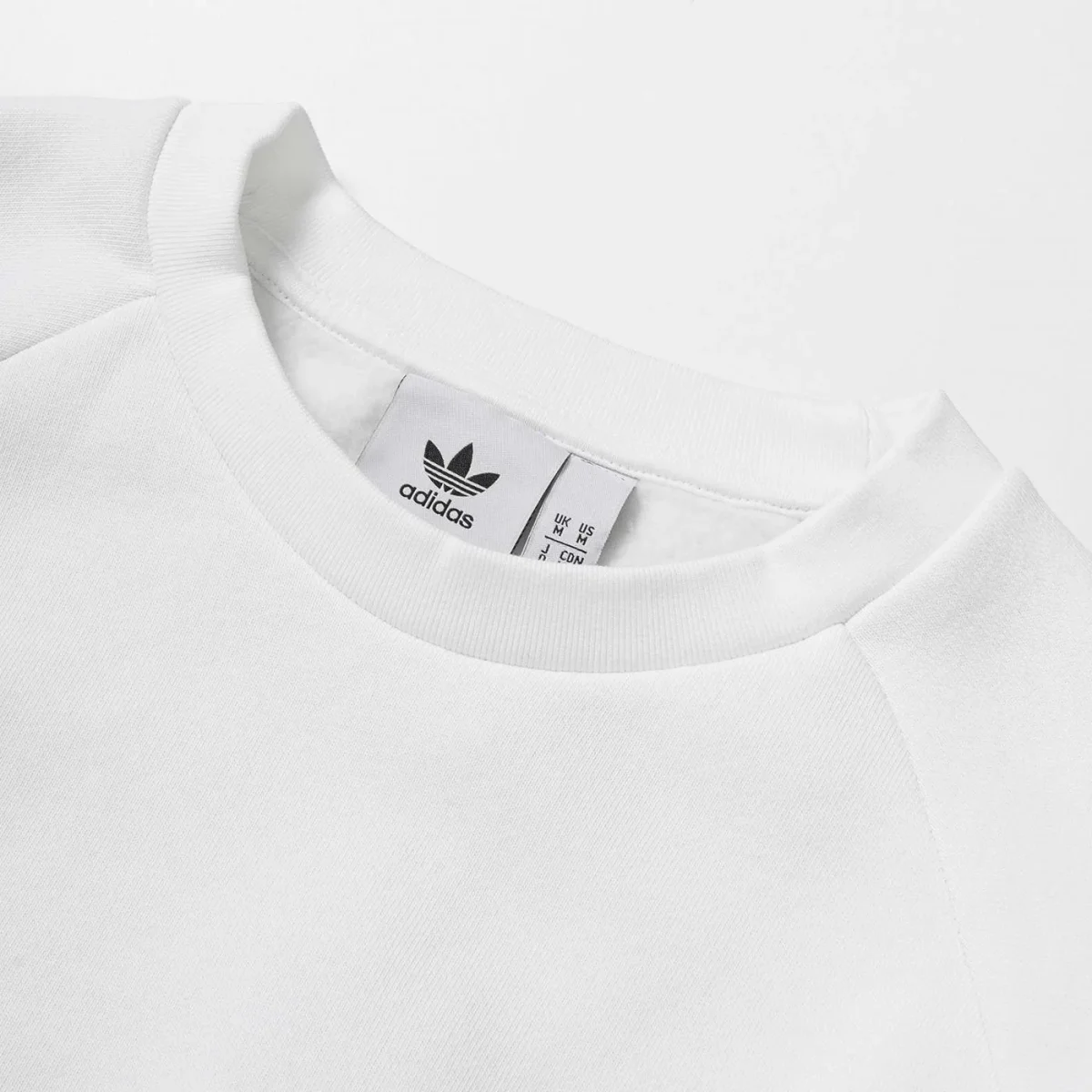 Adidas Essential Crew Sweat White - Image 4