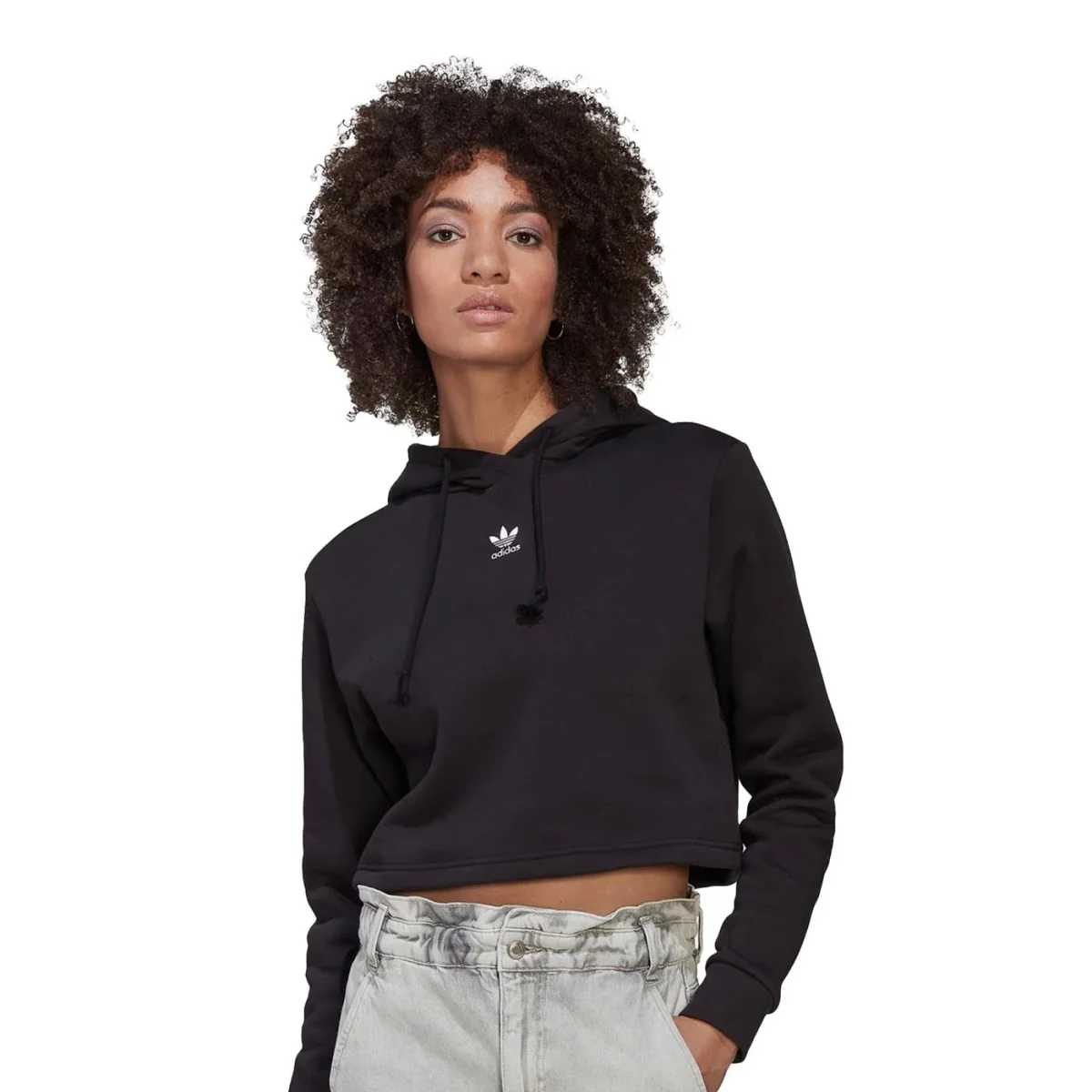 Adidas Hoodie Black - Image 2
