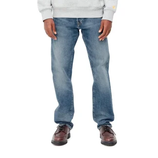 Carhartt Klondike Pant Blue Mid Used Wash