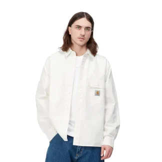 Carhartt WIP Reno Shirt Jacket Off-White Garment Dyed