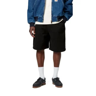 Carhartt WIP Floyde Short Black garment dyed