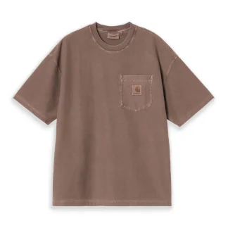 Carhartt WIP S/S Loose Pocket T-Shirt Shady Tobacco garment