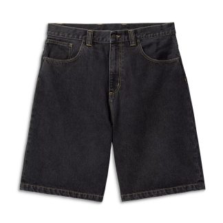 Carhartt WIP Brandon Short Black stone washed