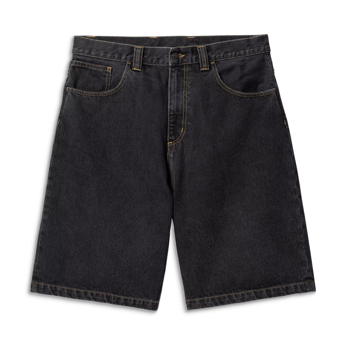 Carhartt WIP Brandon Short Black stone washed - Image 2