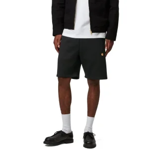Carhartt WIP Chase Sweat Short Black/Gold