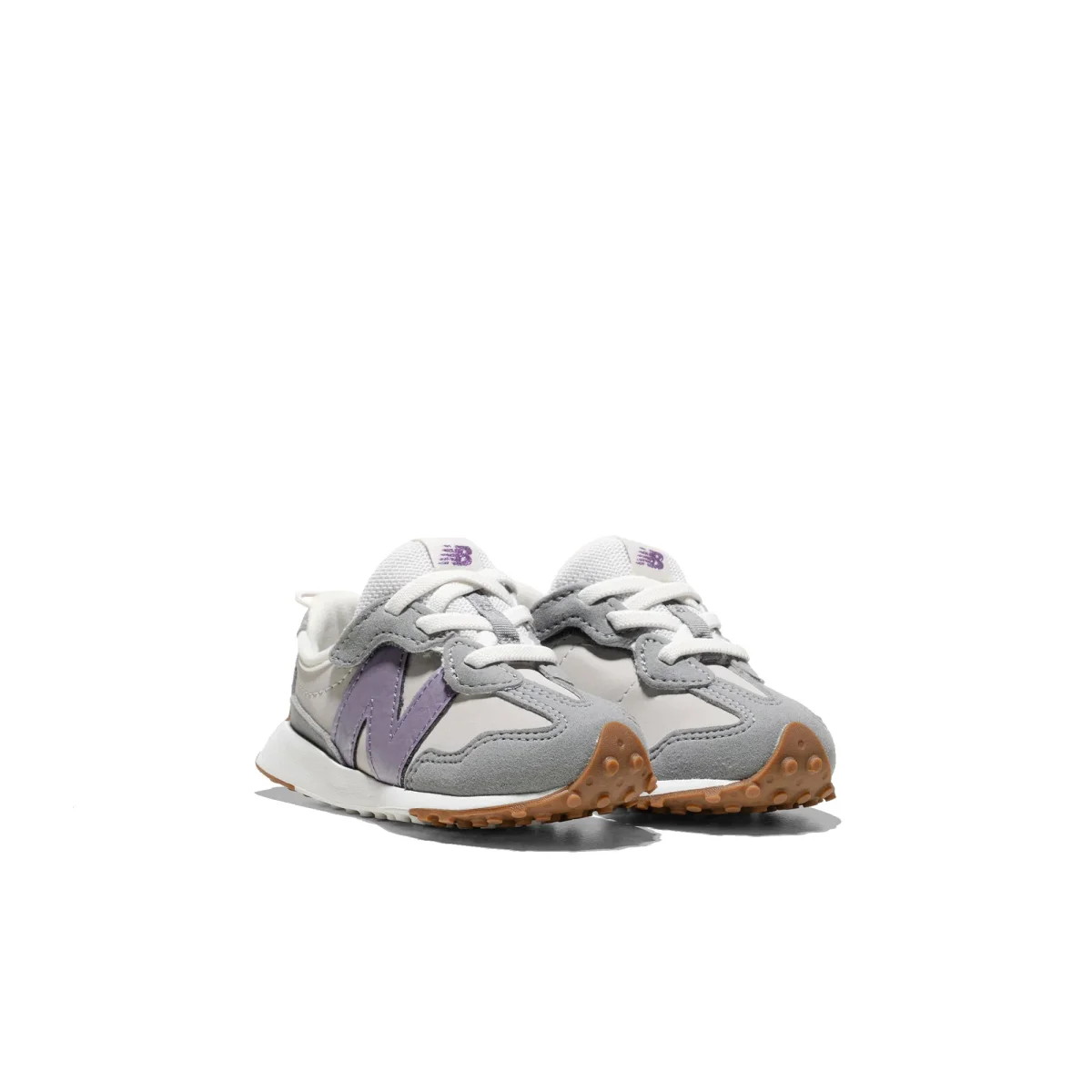New Balance 327 Grey Matter/Candied Violet - Image 3