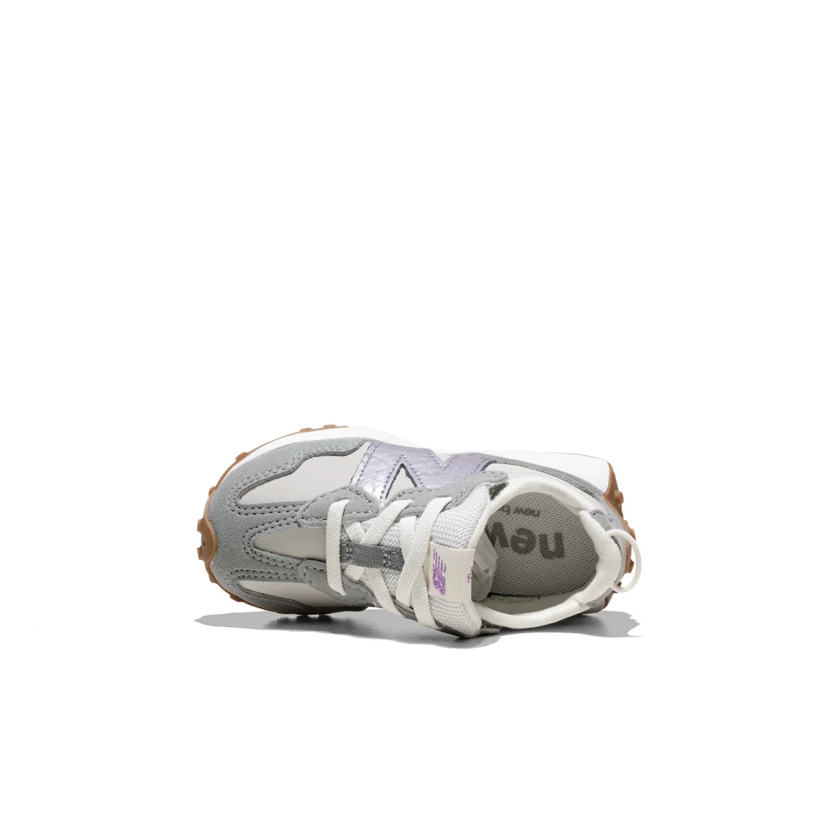 New Balance 327 Grey Matter/Candied Violet - Image 6