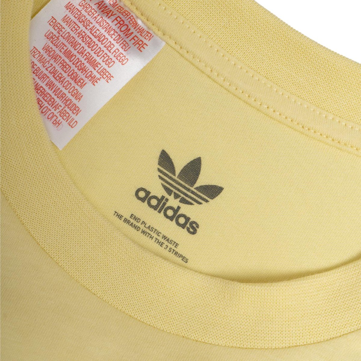 Adidas Originals Tee Almost Yellow - Image 3