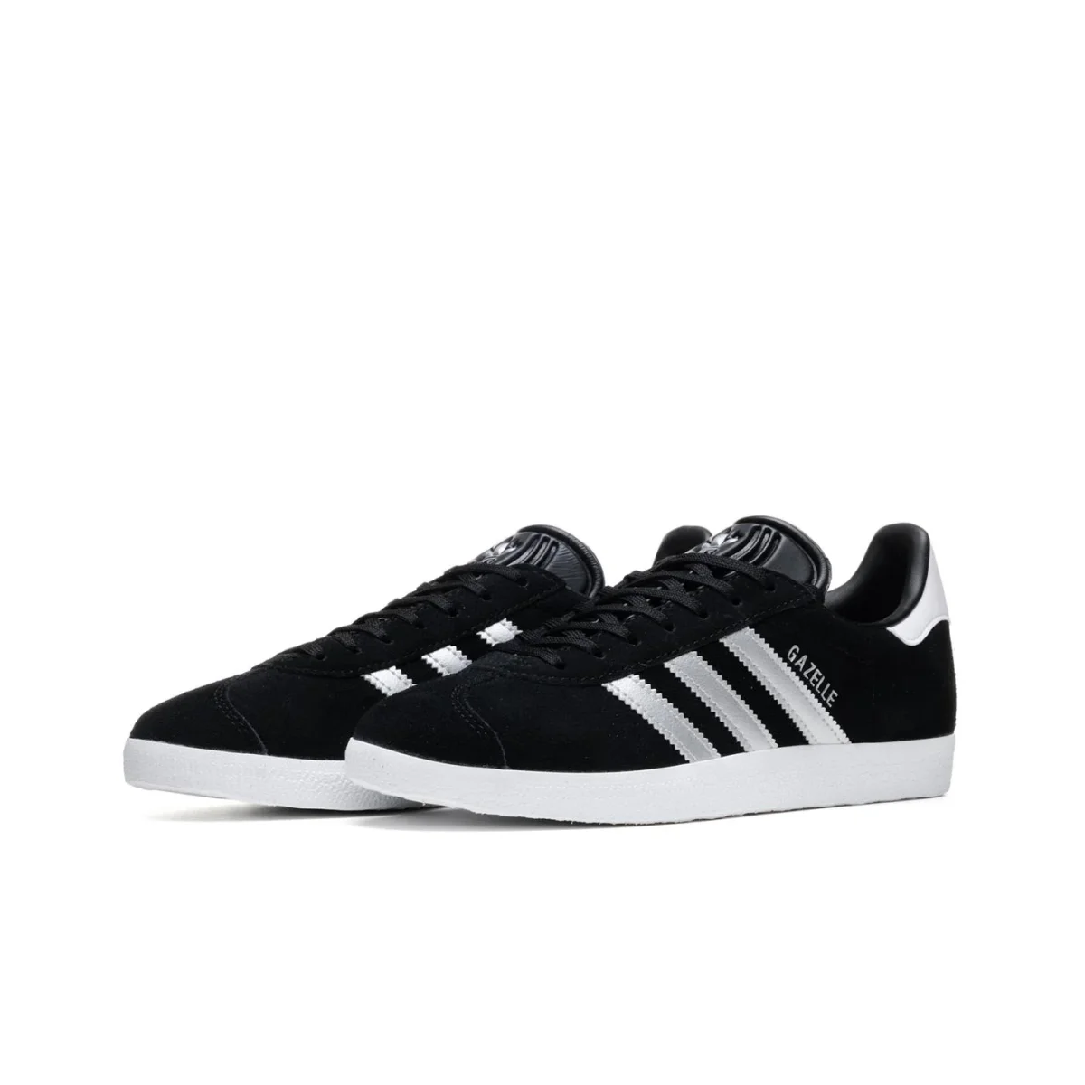 Adidas Originals Gazelle W Core Black/Silver Metallic/White - Image 4