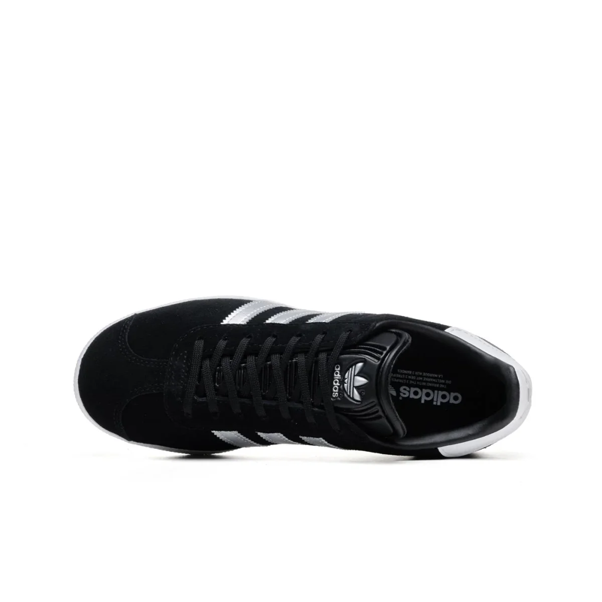Adidas Originals Gazelle W Core Black/Silver Metallic/White - Image 6