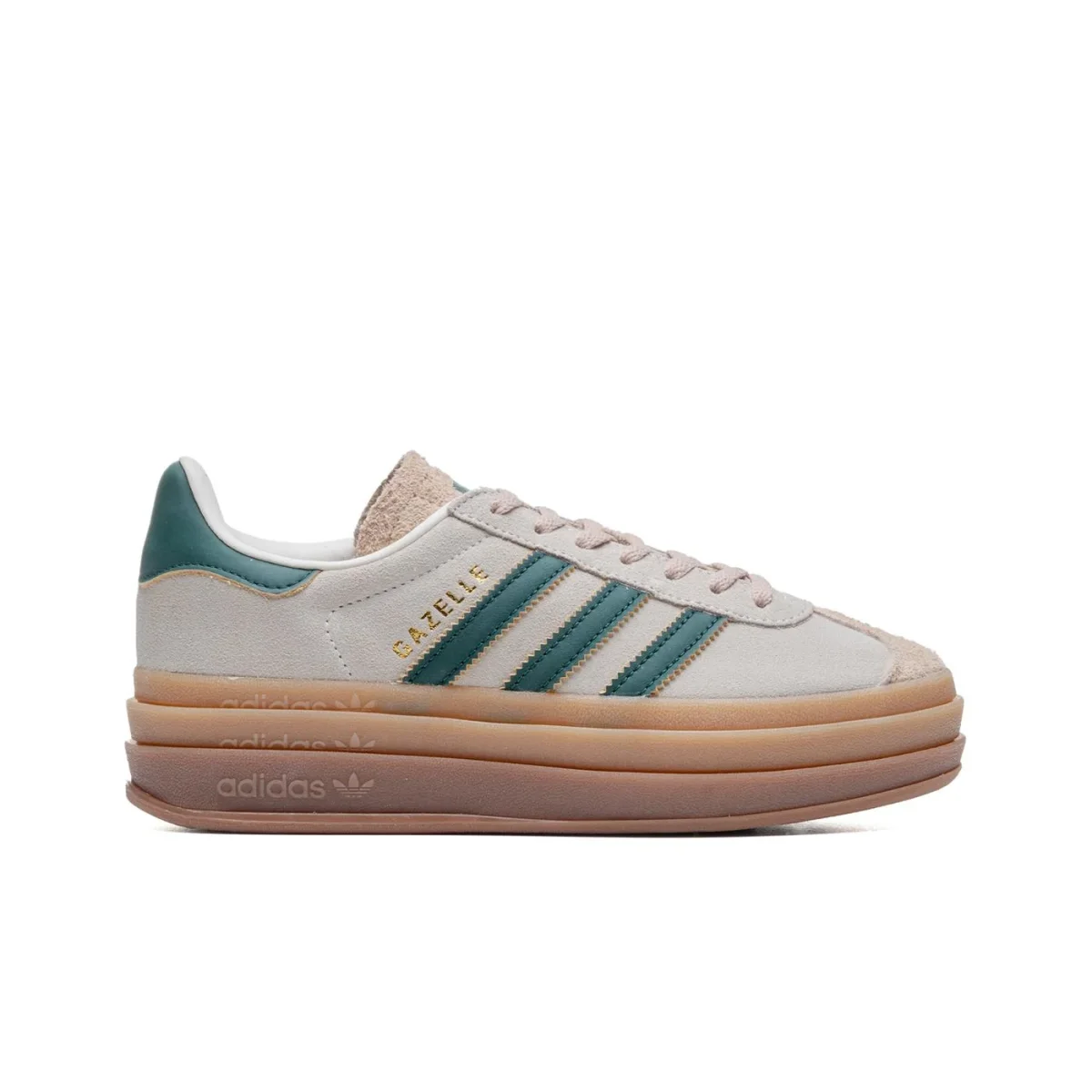 Adidas Originals Gazelle Bold W Cream White/Collegiate Green
