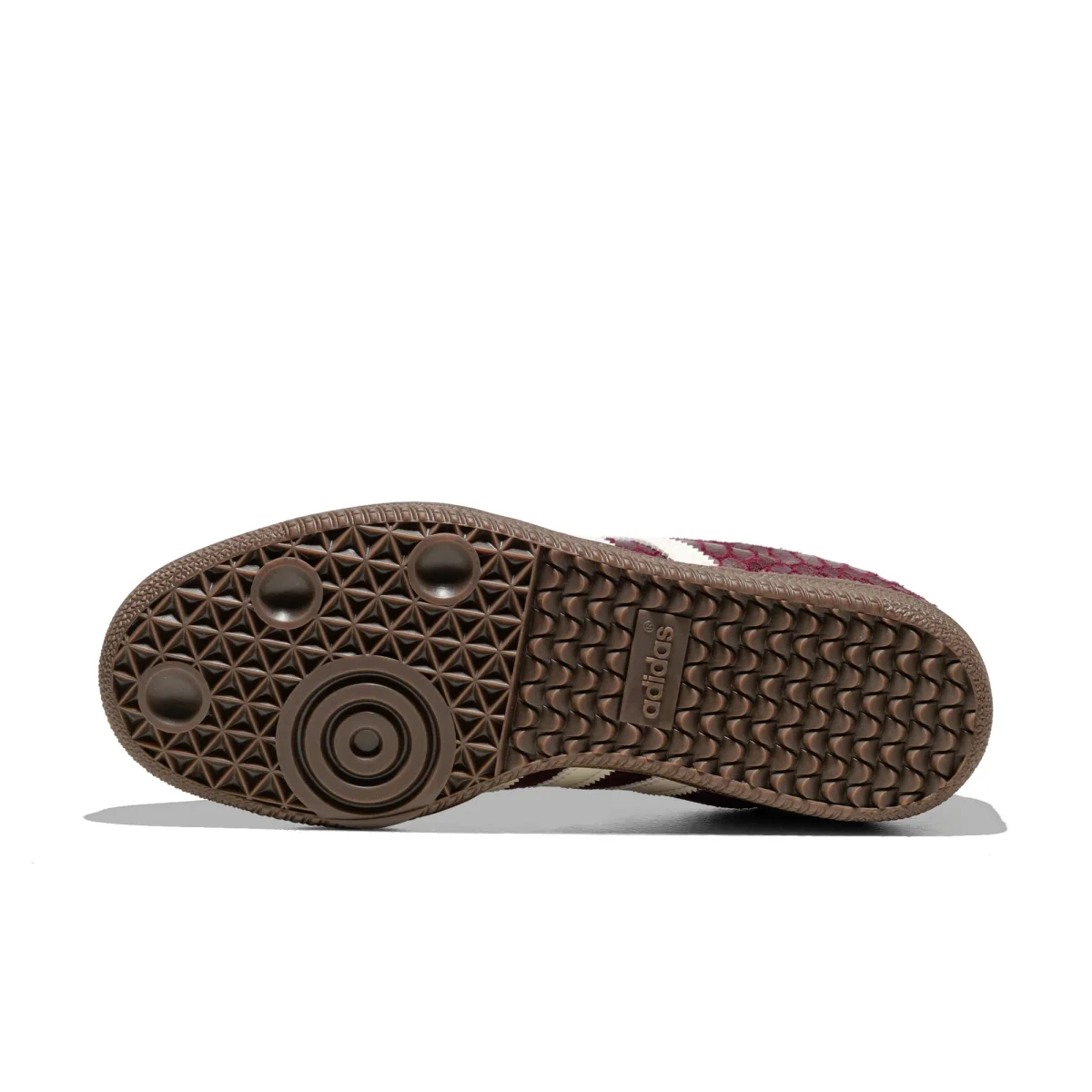 Adidas Originals Samba OG W Maroon/Cream White/Gold Metallic - Image 7