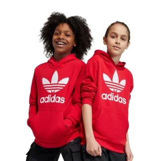 Adidas Originals Trefoil Hoodie Better Scarlet
