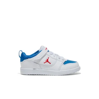 Jordan Court Connect Low (PS) White/Fire Red-True Blue