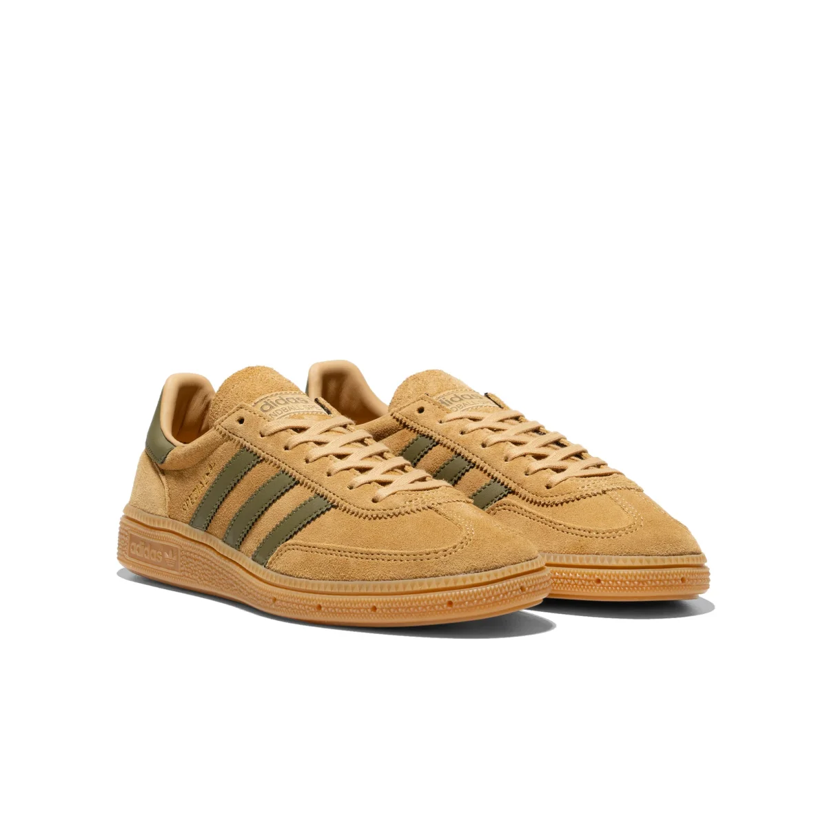 Adidas Originals Handball Spezial J Golden Beige/Focus Olive - Image 3