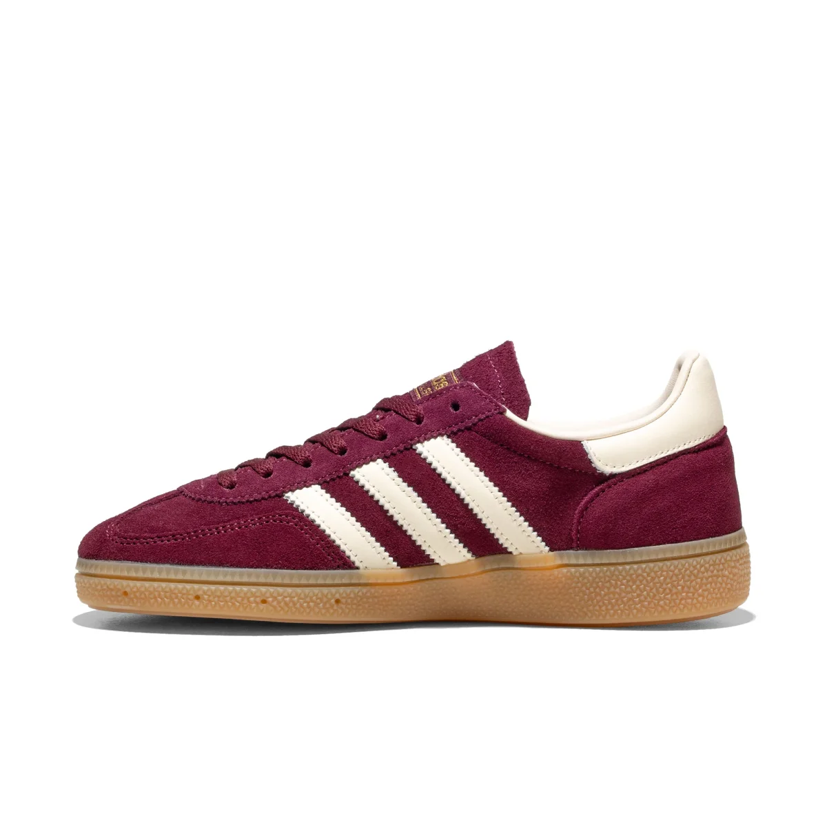 Adidas Originals Handball Spezial W Maroon/Cream White/Gold - Image 4