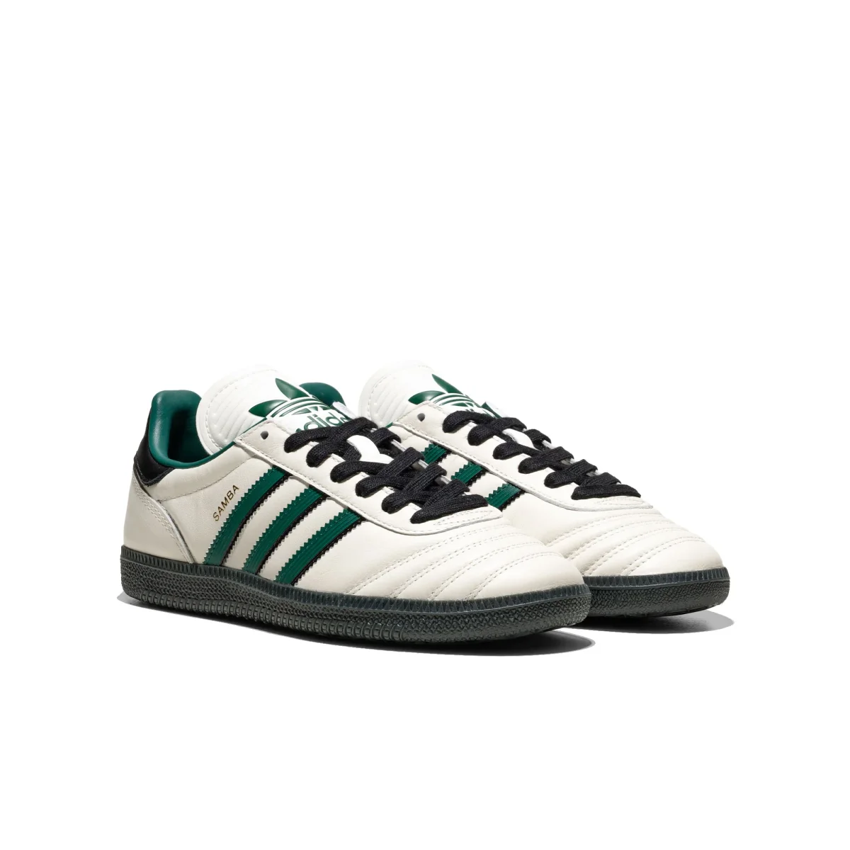 Adidas Originals Samba JP J Core White/Collegiate Green - Image 3