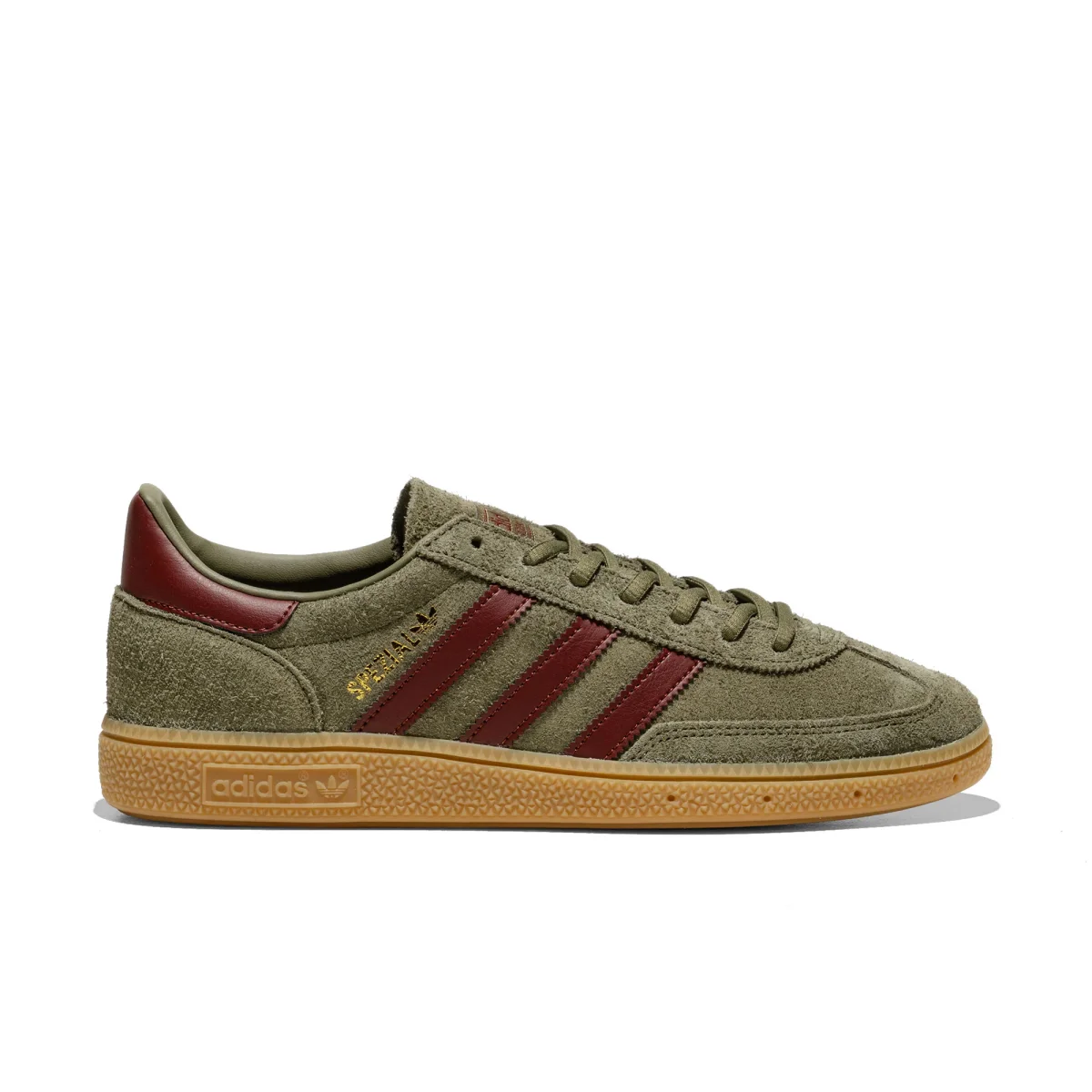 Adidas Originals Handball Spezial Focus Olive/Fox Brown/Gum - Image 2