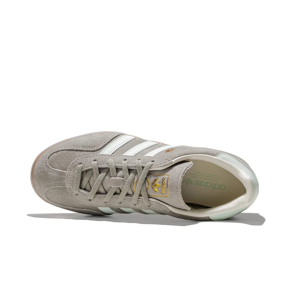 Adidas Originals Gazelle Indoor W Silver Pebble/Linen Green - Image 6