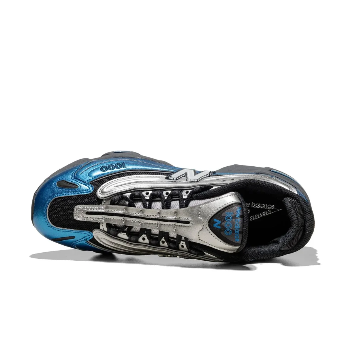 New Balance 1000 Sea Stone/Metallic Blue - Image 6