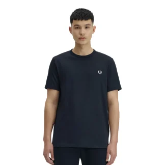 Fred Perry Ringer T-Shirt Navy