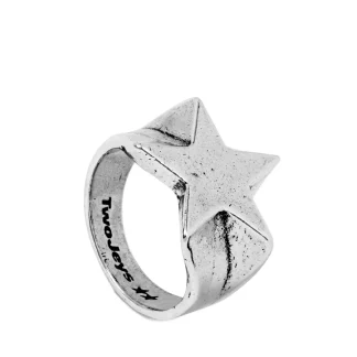 TwoJeys Shooting Star Ring Silver